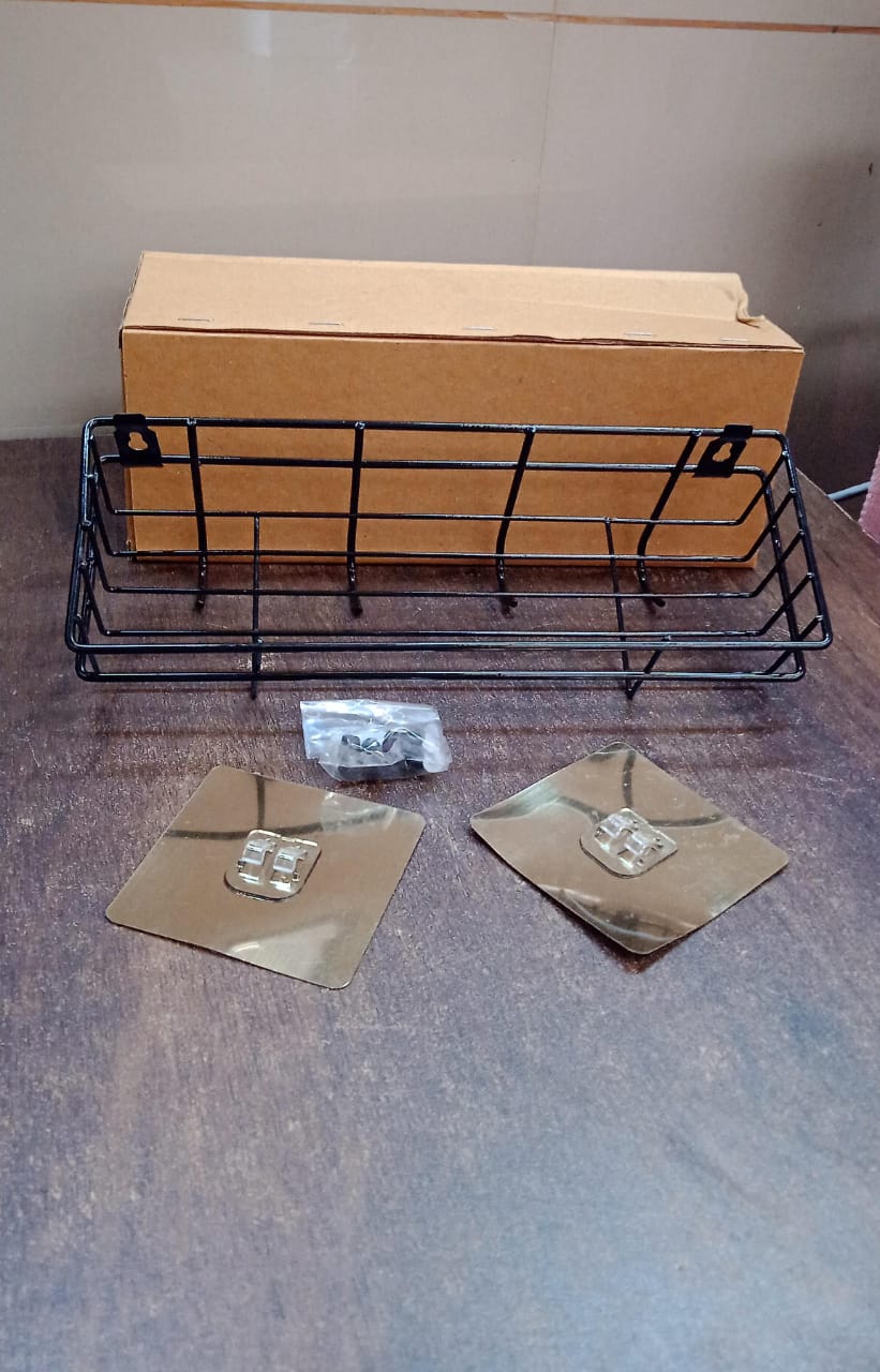 3 1 Shower Shelf Rack for storing and holding various household stuffs and items etc.