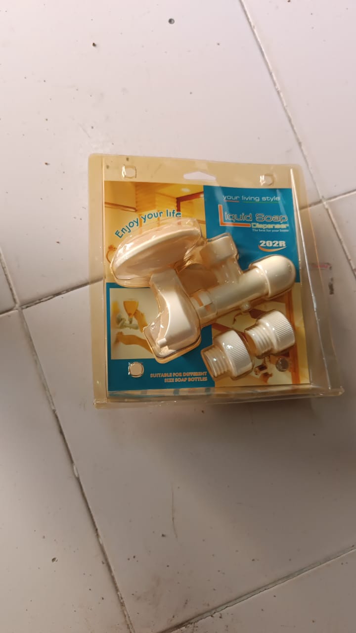 Liquid Soap Dispenser with Suction Cup for Easy Installation, 1 Pc