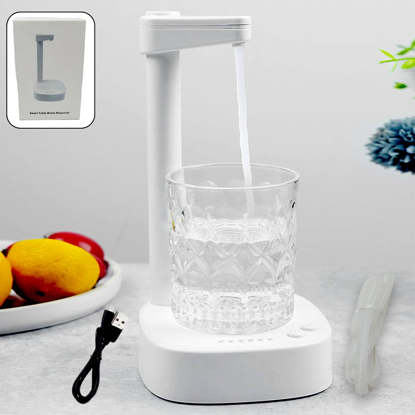 Smart Table Water Dispenser, Automatic Water Pouring System