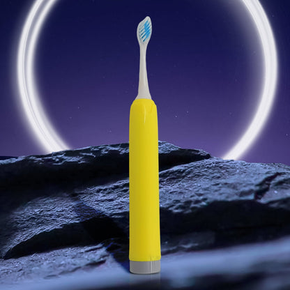 Electric Toothbrush With 4  Extra Head (1 Pc, Battery Included, Mix Color)