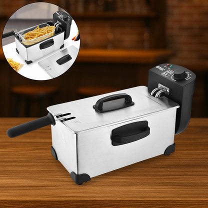 Orbit Heavy Duty 2000W Deep Fryer with 3 Litre Oil Capacity