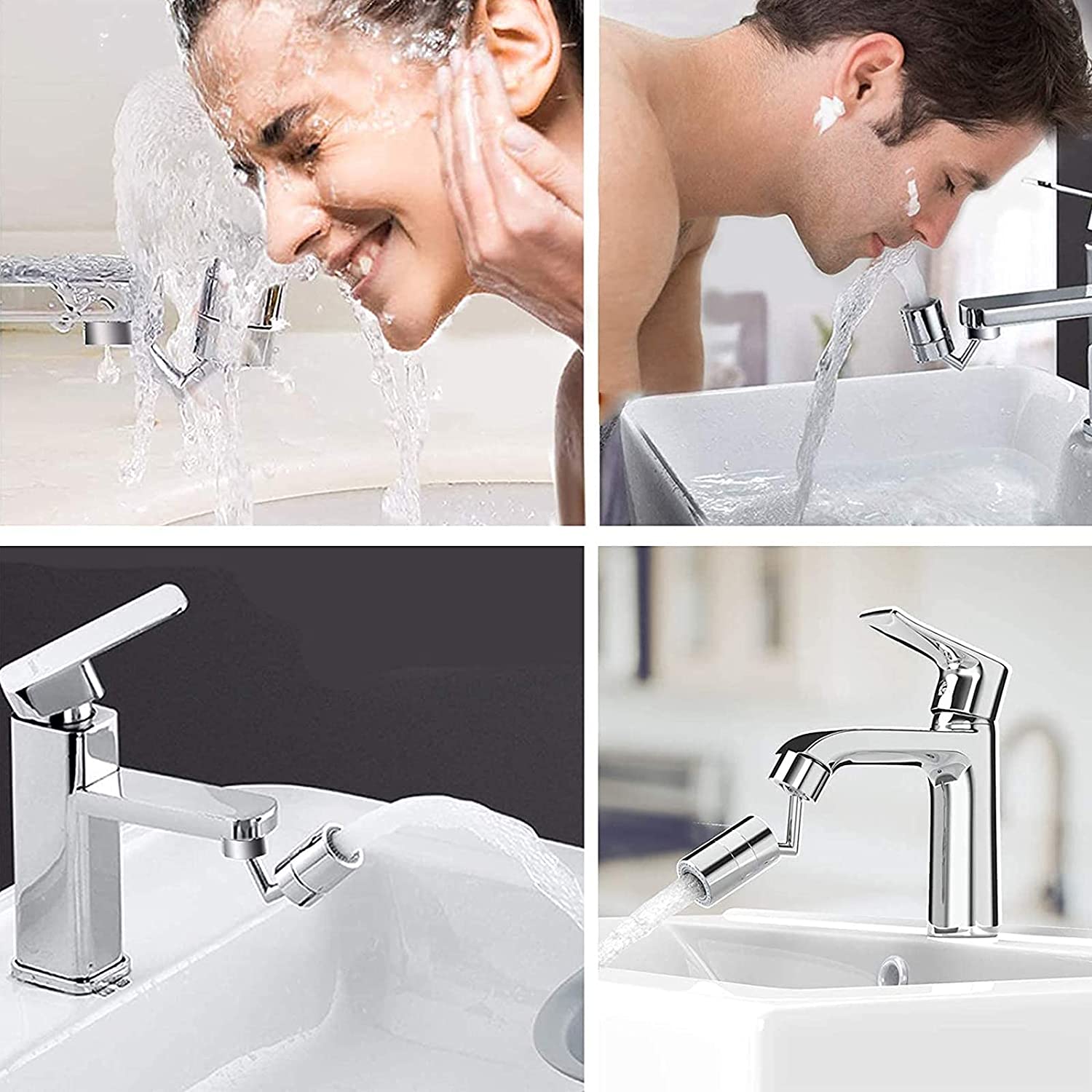 Kitchen sink sprayer head with handle.