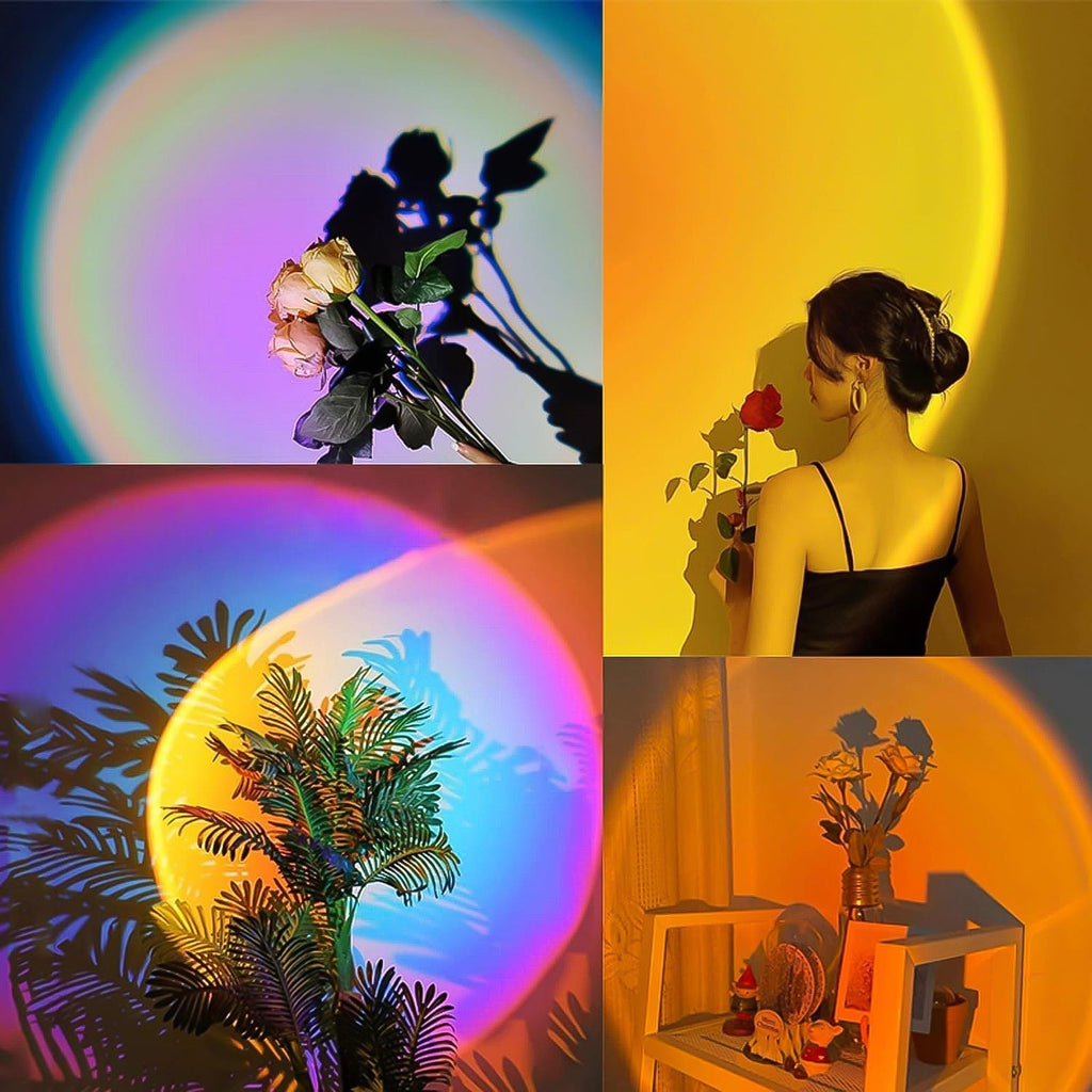  Multi Colors Sunset Lamp Projection - packaging