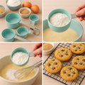 Stainless Steel and Plastics Measuring Cups (5 Pcs Set)