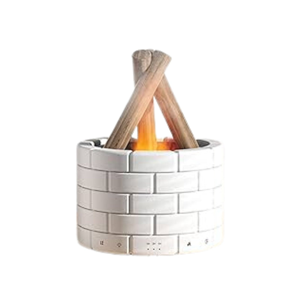 Bonfire Shaped Diffuser Essential Oil Diffuser Multi Function Flame Oil (1 Pc)