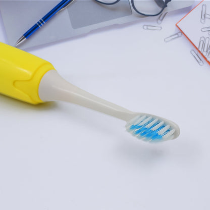 Electric Toothbrush With 4  Extra Head (1 Pc, Battery Included, Mix Color)