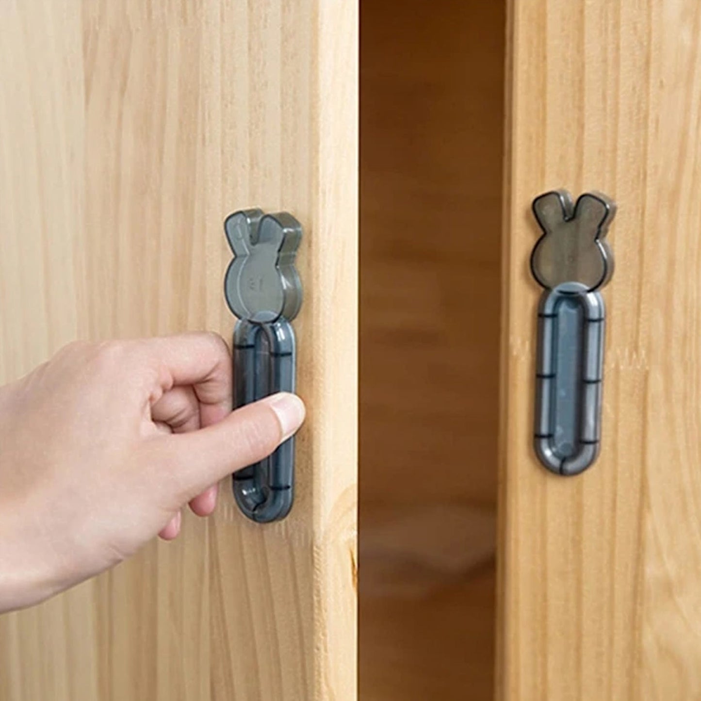 Self Stick Push Pull Helper Door Handle Adhesive Grip Handle (2 Pc)