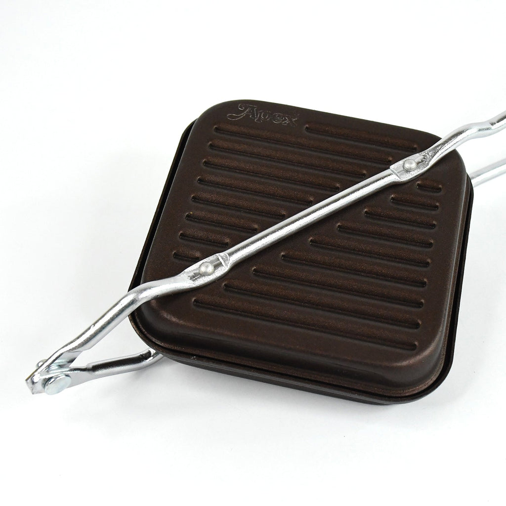 Apex Heavy Gauge Aluminium Grill Sandwich Toaster