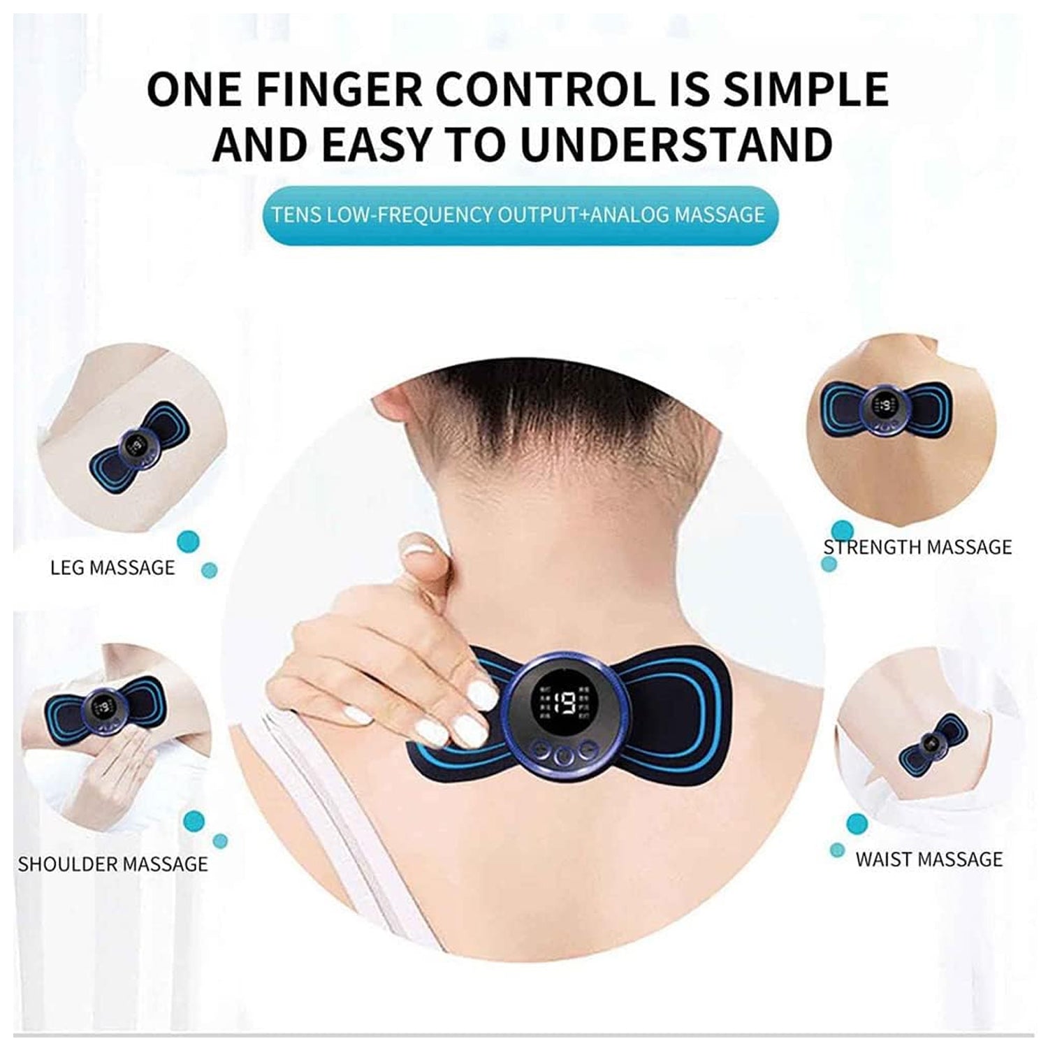 Portable USB Neck Massager Electric Neck Massager
