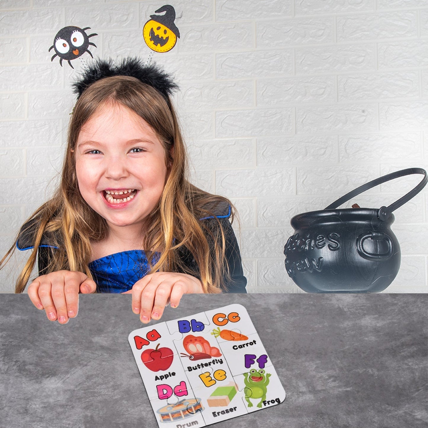 Children's shopells jigsaw puzzles, colorful and fun