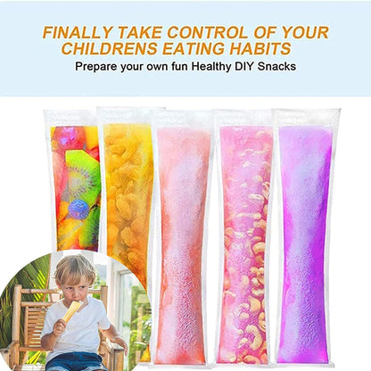 DIY Ice Cream Maker, Reusable Ice Cream Mold (Approx 20 Pcs Packing Bag)