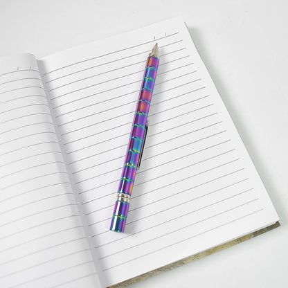 Magnetic Metal Writing Pen with Fidget Spinner Function - 1 Pc
