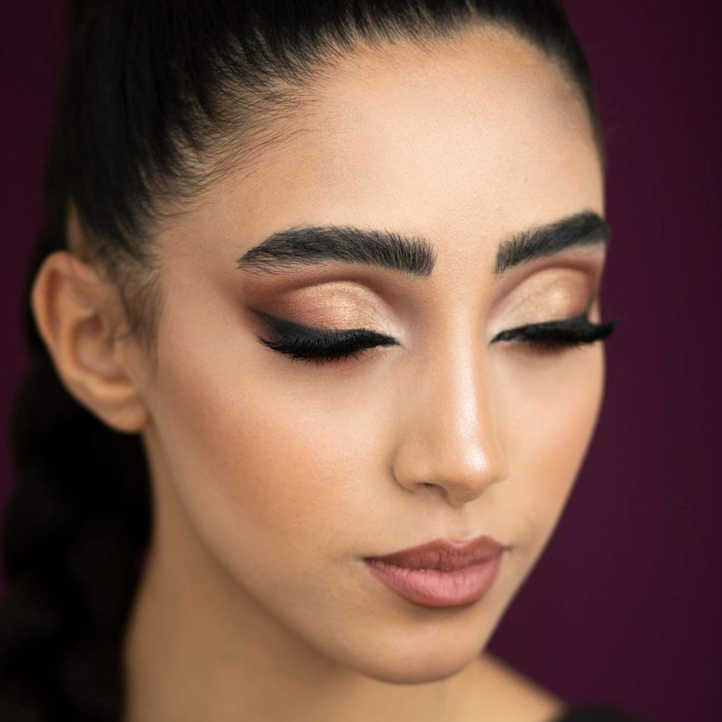 Matte Glam Smudge Proof Deep Black Eyeliner (1 Pc, 9 ML)