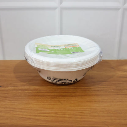 Vegnar 240 ml Compostable Bagasse Bowl (10 Pc)