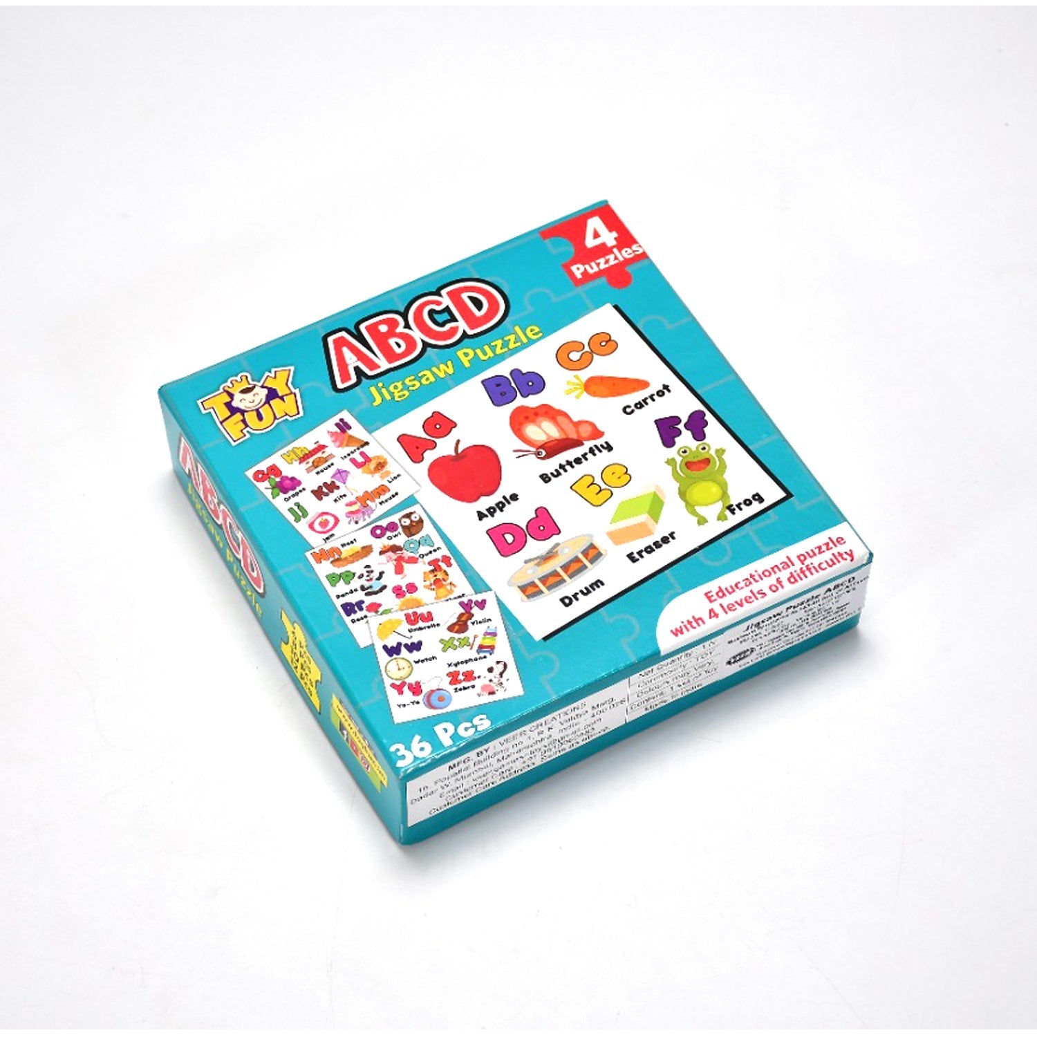 shopells learning puzzles for kids, packaged set