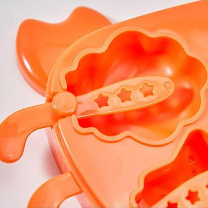 Creative Crab Shape Ice Mold Tray Silicone Ice Cube Maker Fun Cartoon Ice Tray (1 Pc)