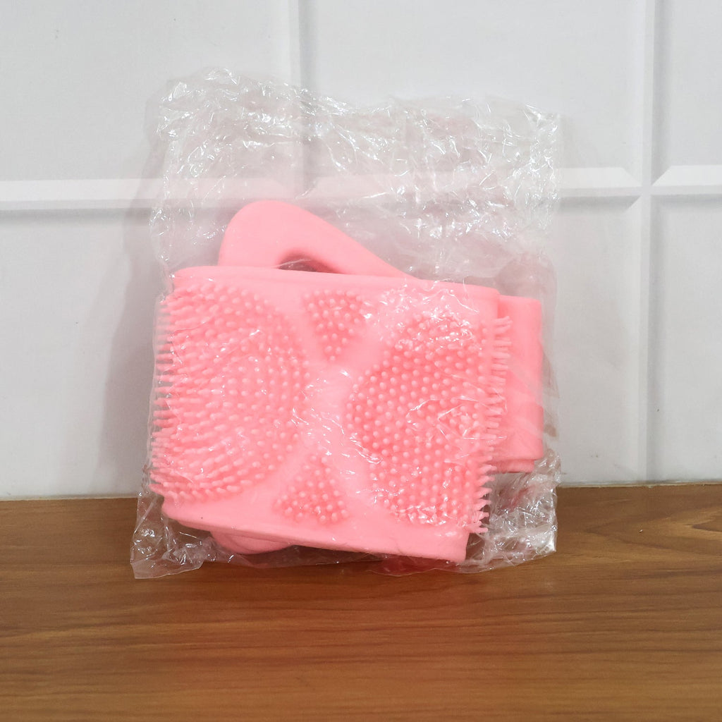 Premium Silicone Back Scrubber Belt – Body Exfoliating Bath Brush
