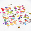 shopells jigsaw puzzle for kids, colorful and educational