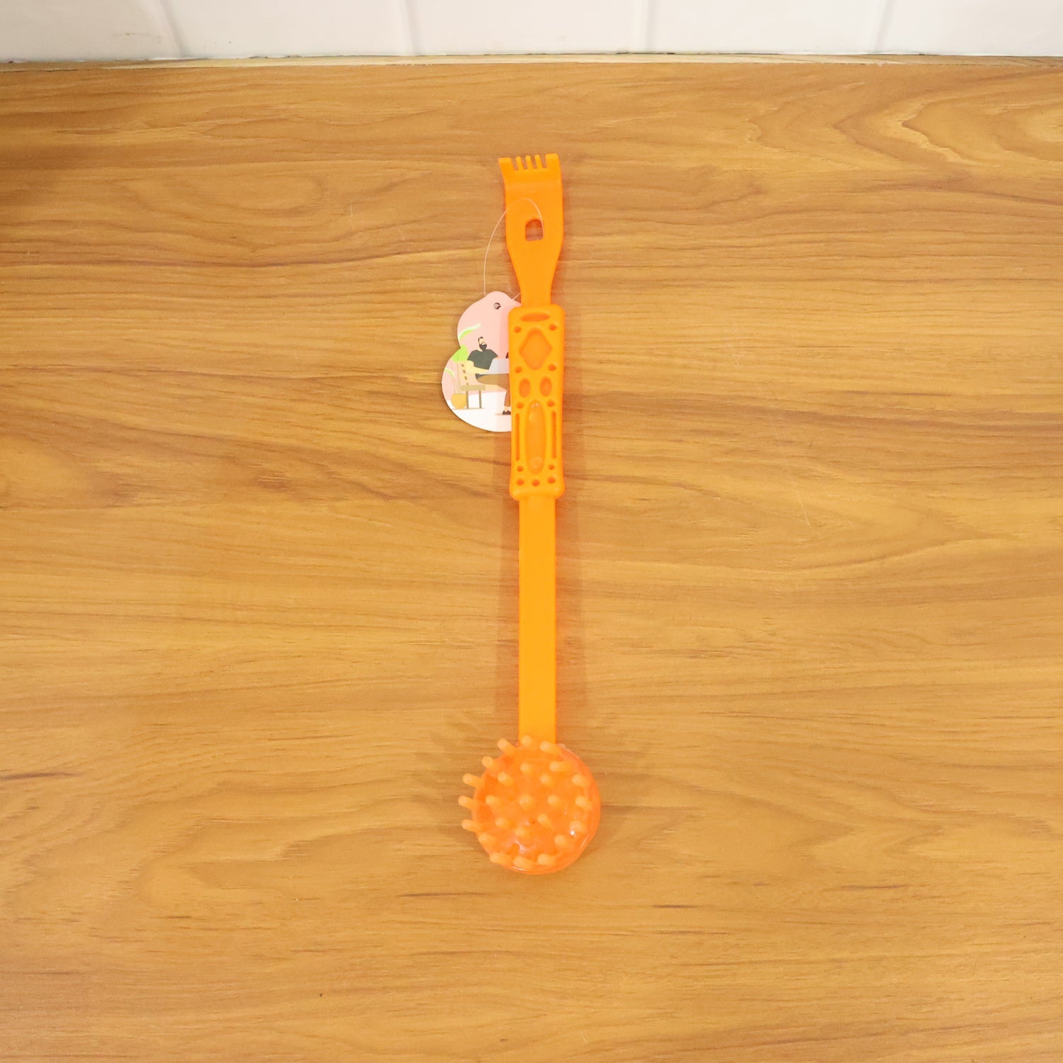 Long Handle Body Massage Roller Stick (1 Pc)