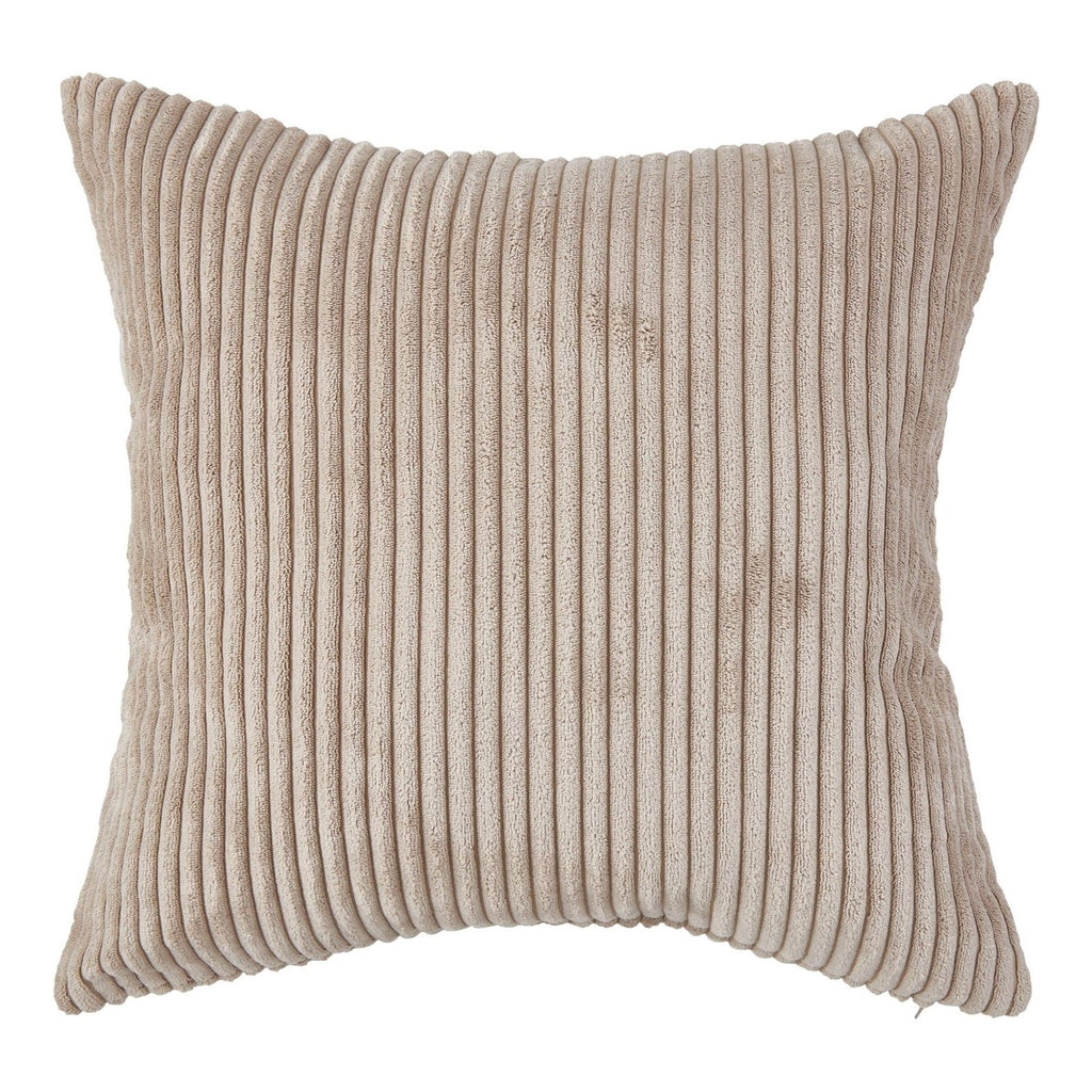 Soft Corduroy 16x16 Throw Pillow Cover Square Decorative Cushion Case (1 Pc)