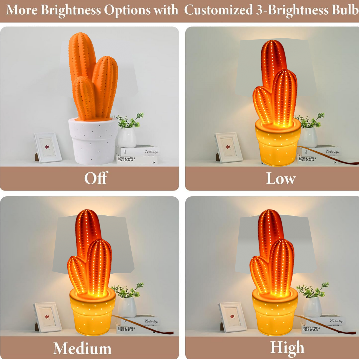 Big Ceramic Table Lamp for Home Decor Elegant Ambient Lighting Lamp (1 Pc)