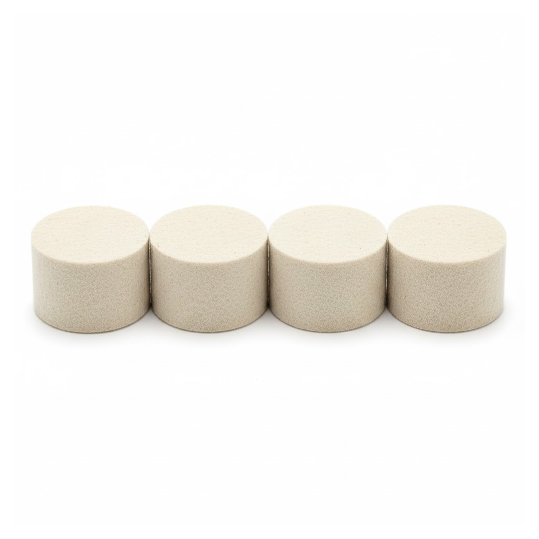 Rotary Tool Accessory Wool Felt Polishing Pad Felt (5 Pcs Set)