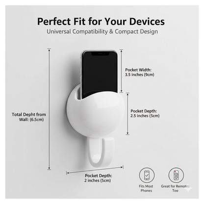 Multipurpose Strong&Hook Self-Adhesive hooks for wall Heavy&Duty Hook