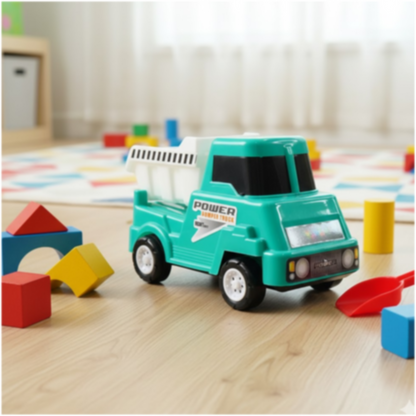 Funwoods Kids Power Dumper Truck Toy Friction Powered Construction Dump Truck Toy 1 Pc