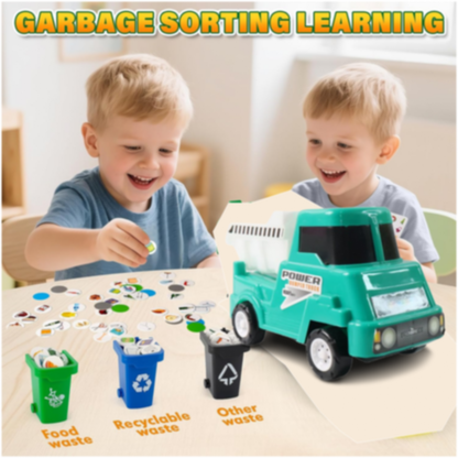 Funwoods Kids Power Dumper Truck Toy Friction Powered Construction Dump Truck Toy 1 Pc