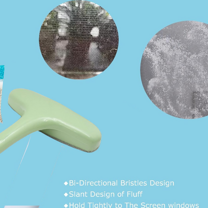 Window Mesh Cleaning Tool – 3-in-1 Dusting Brush (1 Pc)