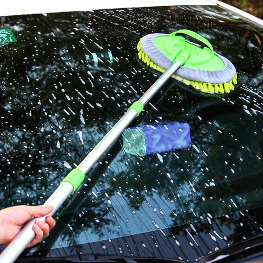 Microfiber Mop with Extendable Handle for Home & Office Cleaning  (Pipe Not Inluded)