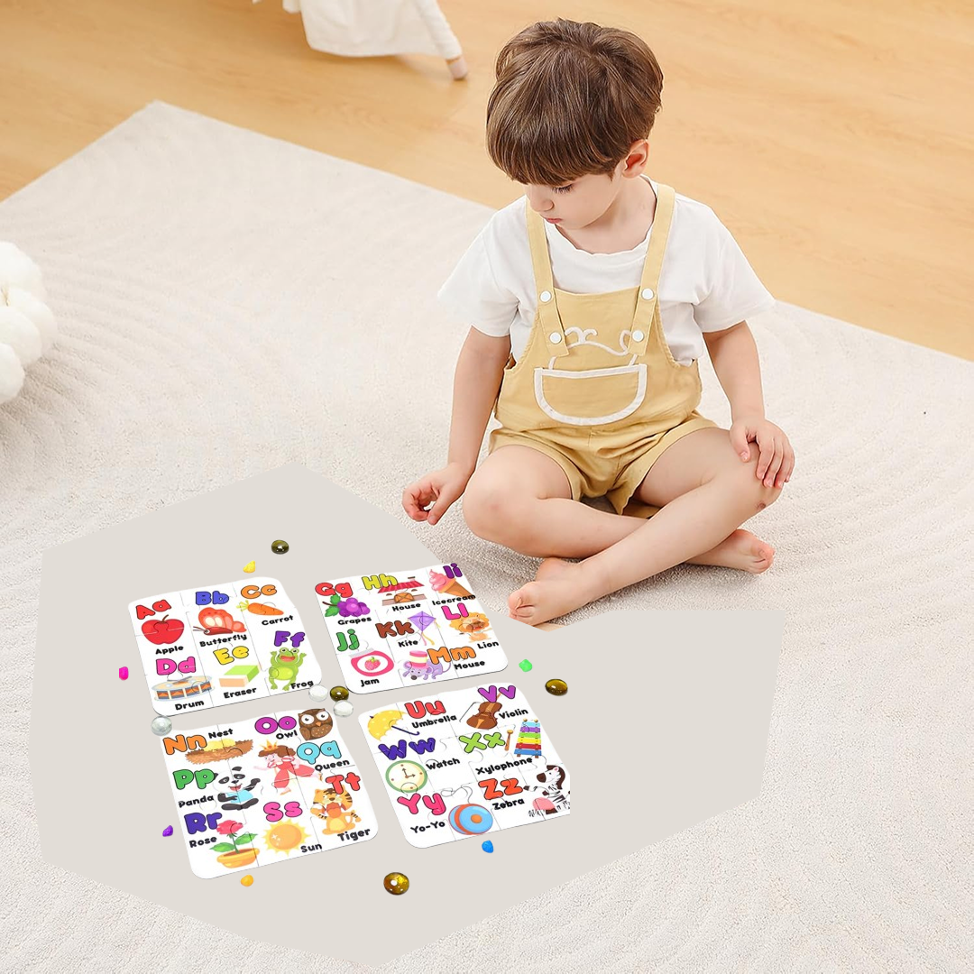 shopells Jigsaw Puzzle Toy for Children (4-Pcs Pack)