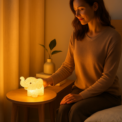 Decorative Multi Shape LED Night Lamp Set Cute Animal Design (6 Pc)