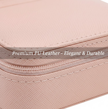 Mini PU Leather jewellery Box for Travel & Storage (1 Pc)