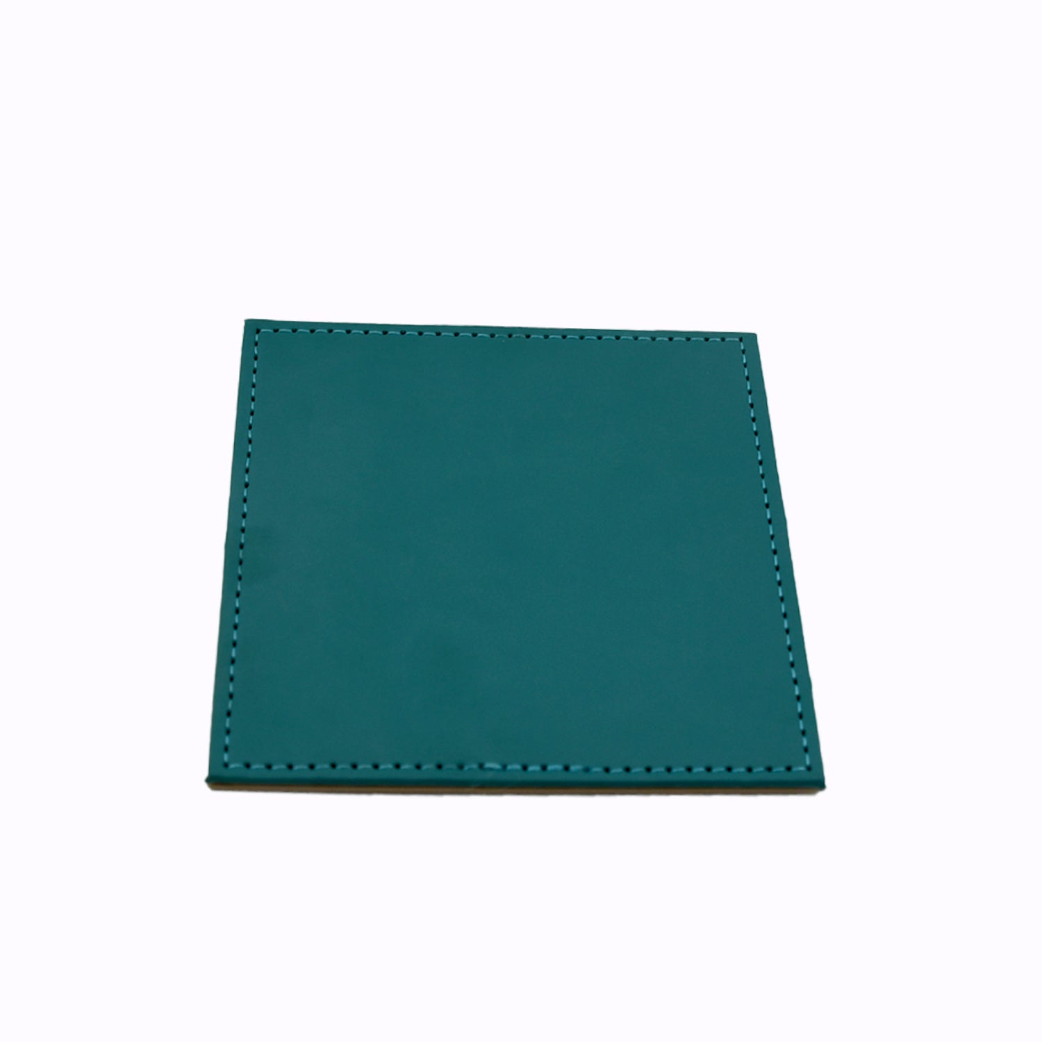 Premium Square Leather Coaster Heat Resistant Table Mat for Cups (1 Pc)