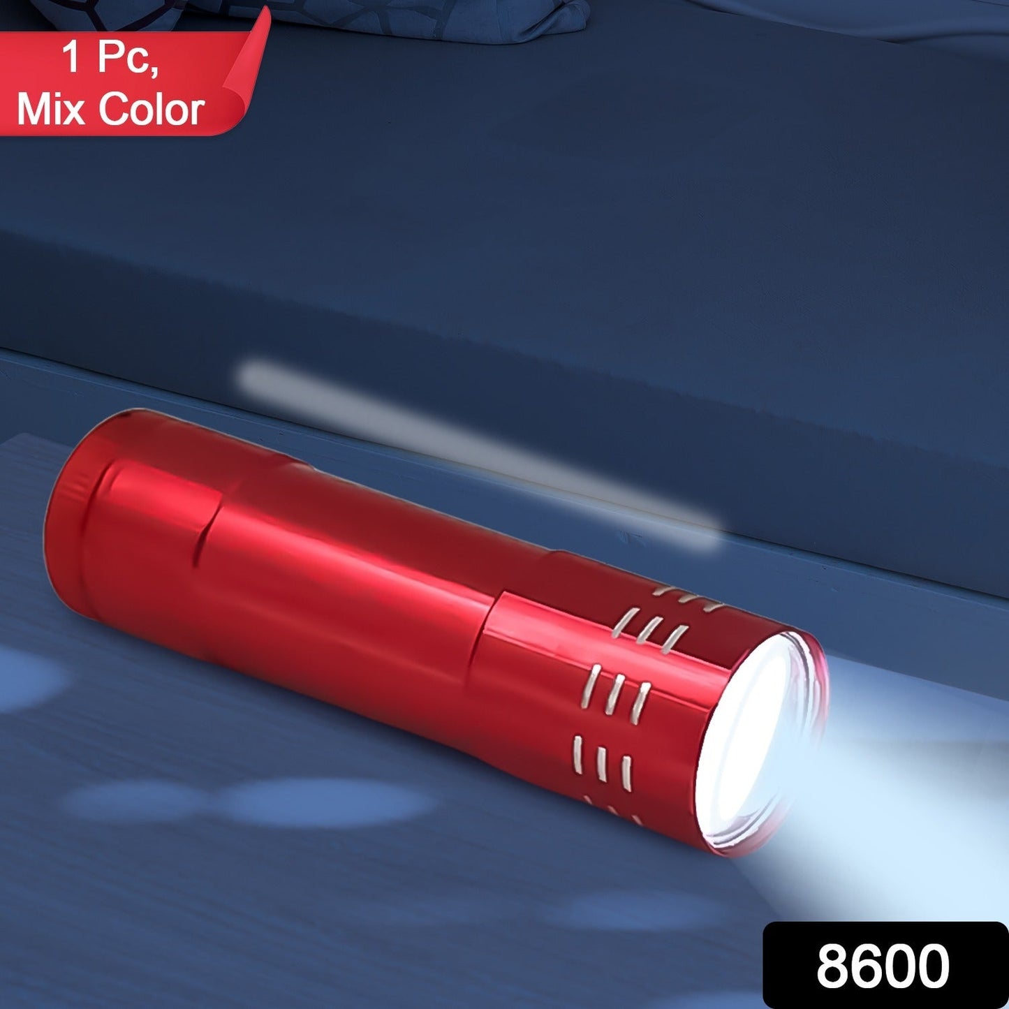 Portable Mini Torch, Super-Bright Mini 3 LED Bulb Pocket Torches (Battery not included / 1 pc / Mix Color )