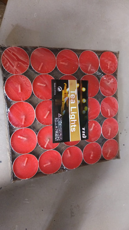 Tealight Candles Set, Smokeless Candles, Tealight Diwali Candles for Diwali, Home Decor, Decoration, Party, Festivals for Mood Dinners Parities Home Decoration Wedding Candle, Diwali (50 Pcs set)