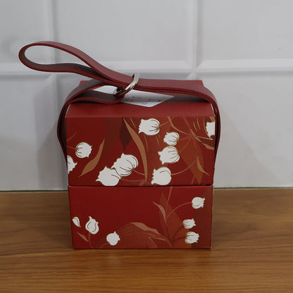 Luxury Gift Packaging Box with Leather Strap