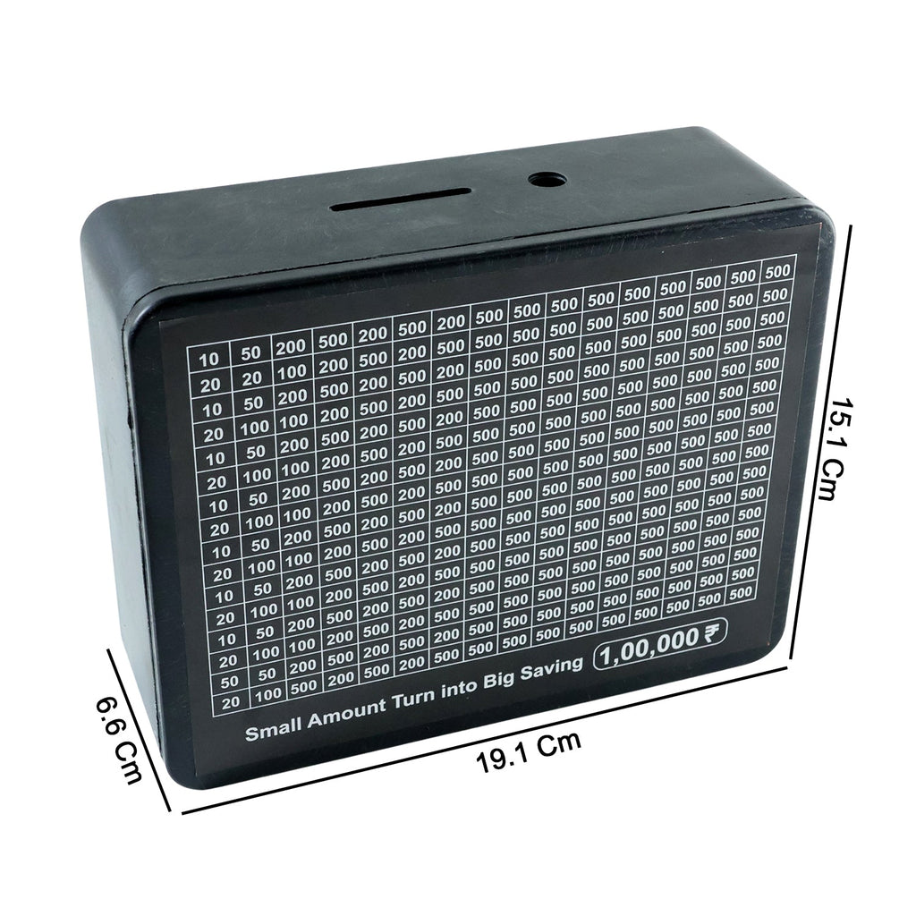 Reusable Savings Tracker Money Box (1 Pc)