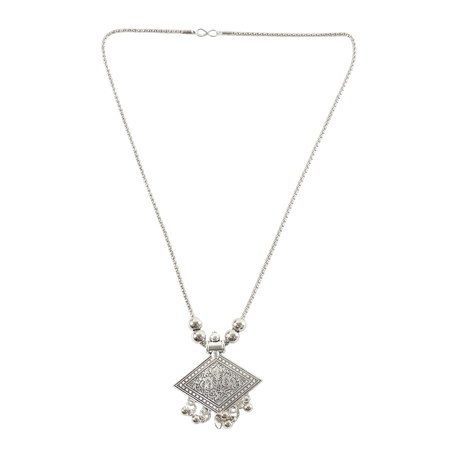 Floral motif pendant        
