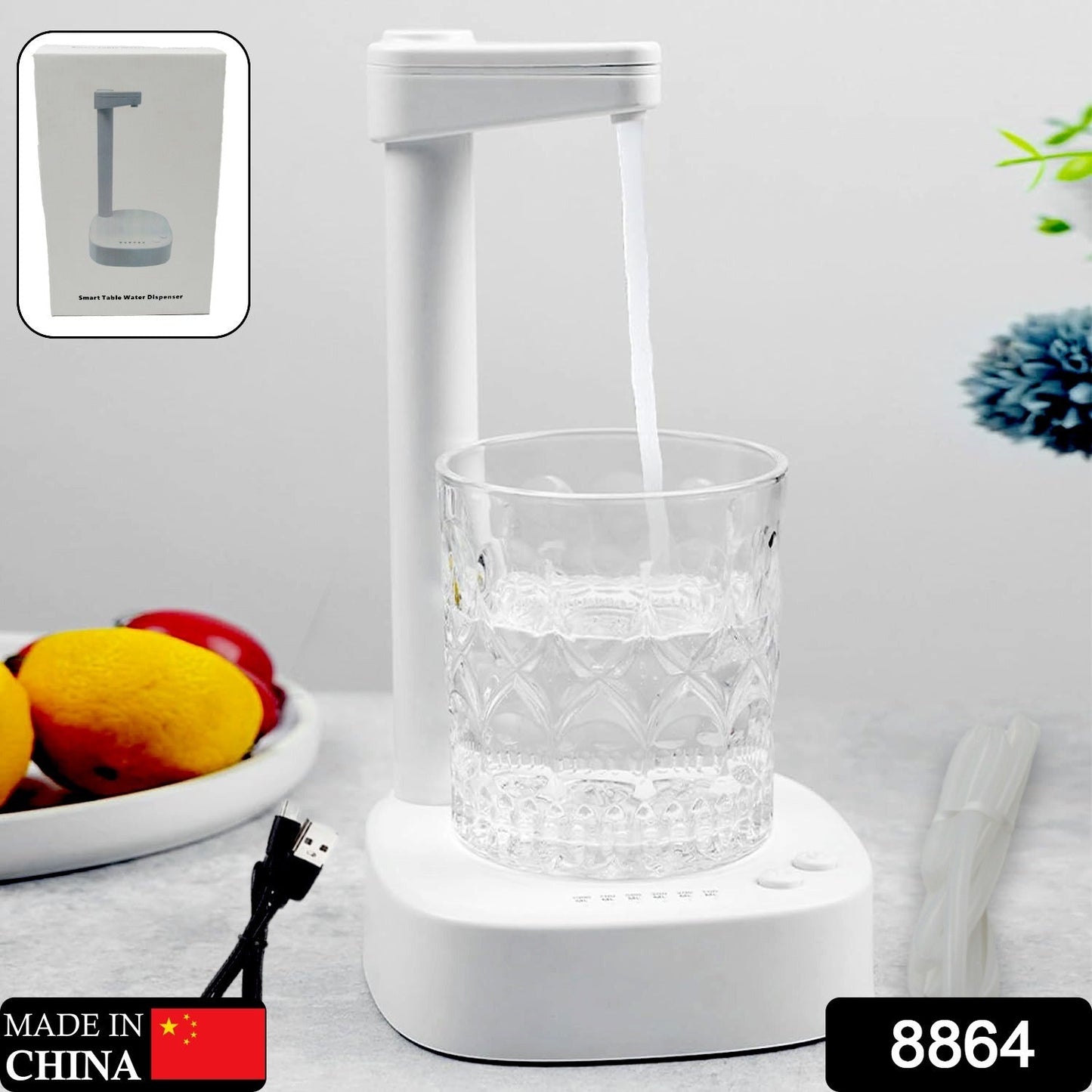 Smart Table Water Dispenser, Automatic Water Pouring System