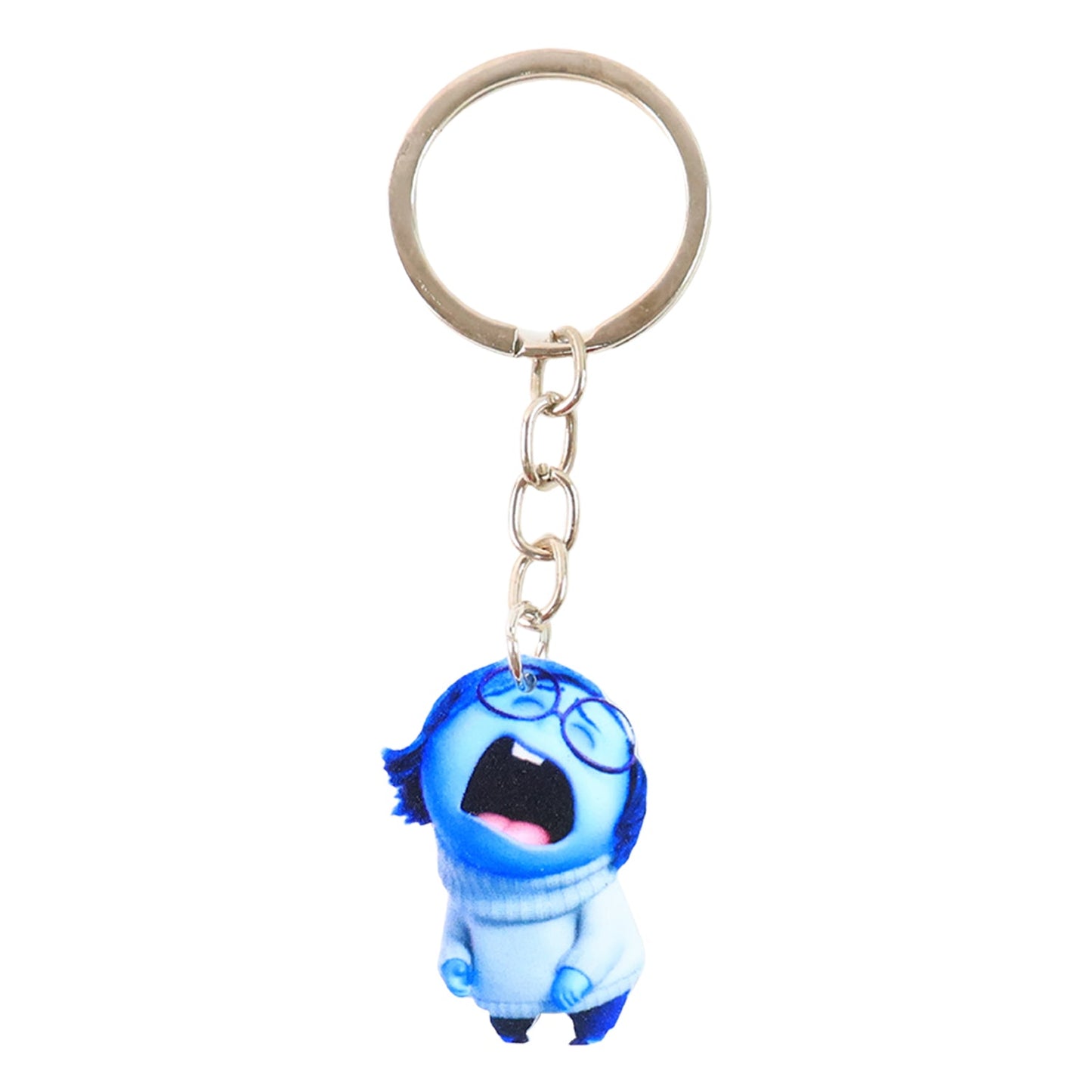 Fancy Girl-Shaped Cartoon Keychain