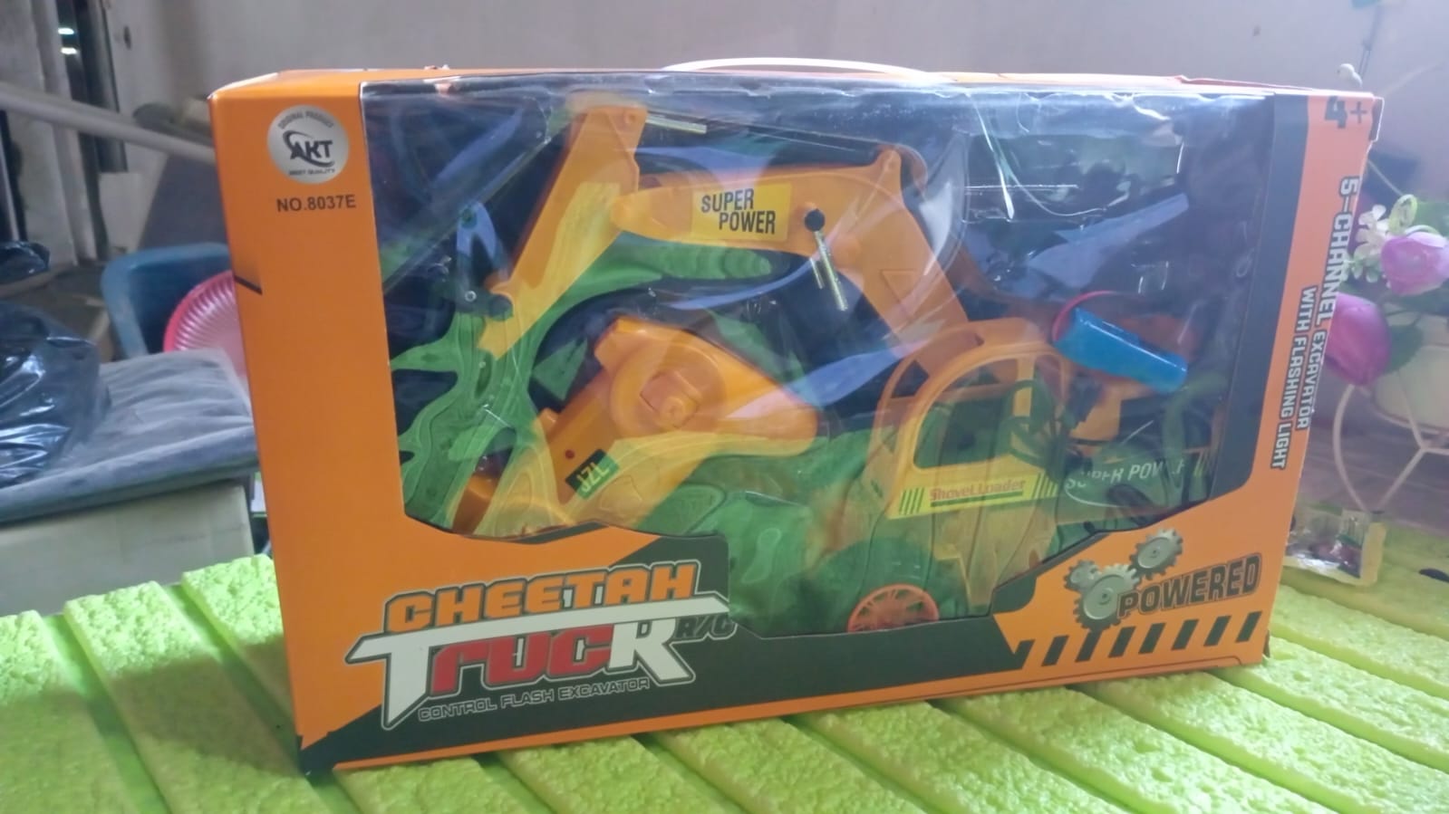 Plastic JCB Construction Toy Remote Control Super Power JCB Truck Toy for Kids 1 Set
