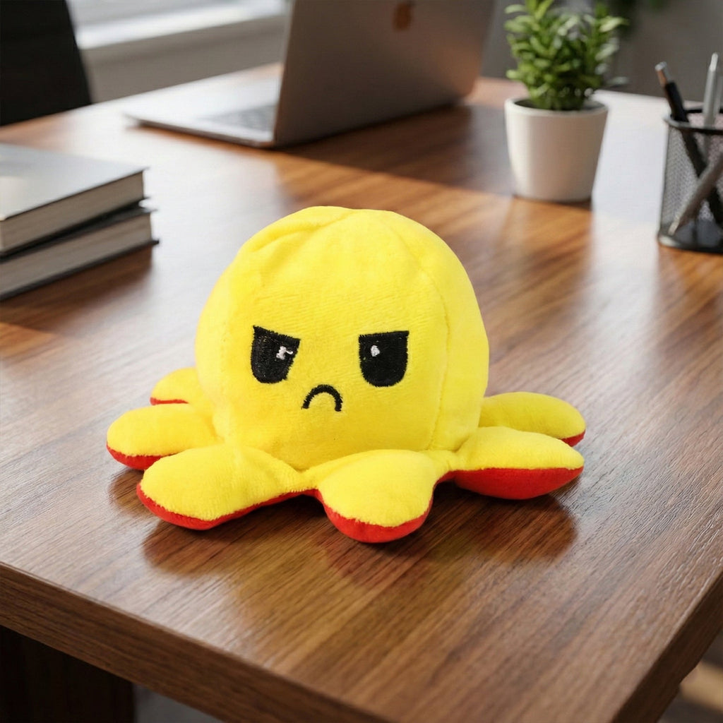Reversible Octopus Mini Plush Toy  (1 Pc)